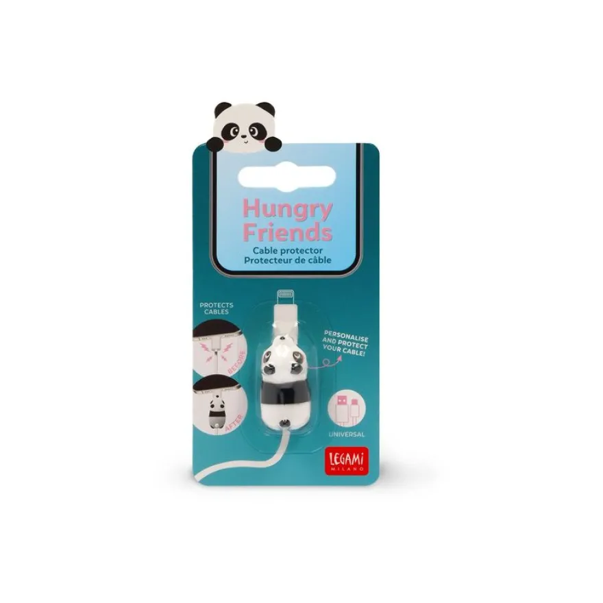 LEGAMI Hungry Friends Panda - Protection de câble