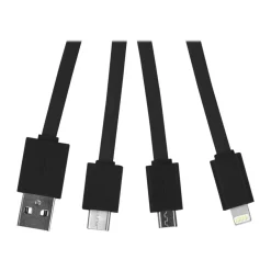Legami Link Up - Câble adaptateur pour chargement - Lightning / USB - 8 cm - pool