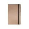 Legami Metallic Collection - Carnet de notes - 13 x 21 cm - ligné - 192 pages - rose doré