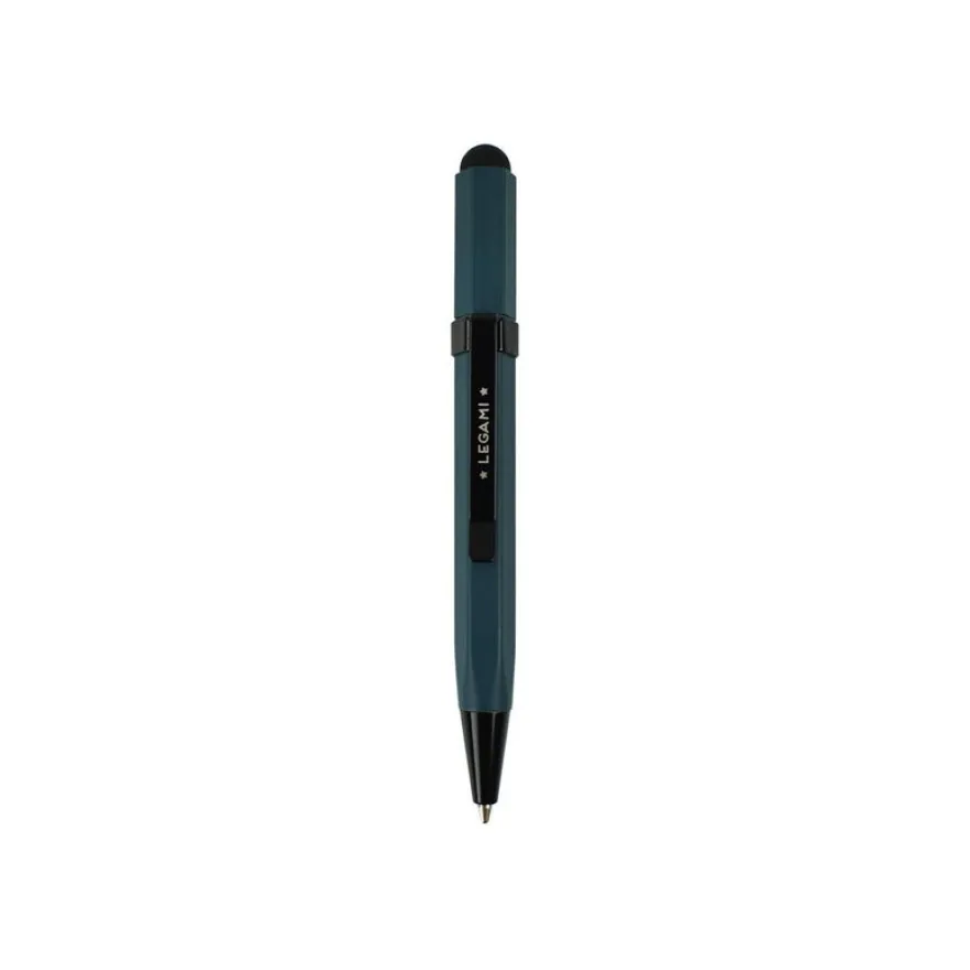 Legami Smart Touch - Mini stylo à bille tactile - bleu pétrole