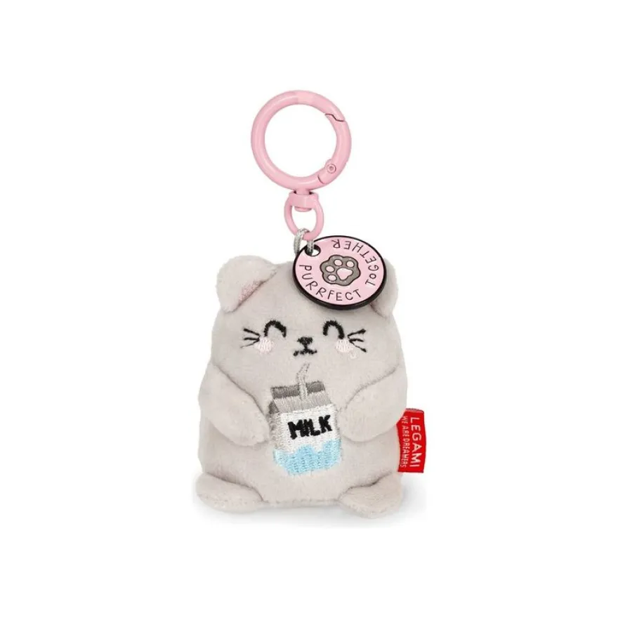 LEGAMI Super Soft! - Porte-clés en peluche - Petit - Kitty