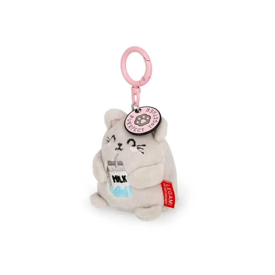 LEGAMI Super Soft! - Porte-clés en peluche - Petit - Kitty