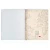 LEGAMI Travel Large B5 - Cahier de notes - relié - 185 x 248 mm - 40 feuilles / 80 pages - blanc - ligné