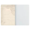 LEGAMI Travel moyenne A5 - Cahier de notes - relié - 142 x 210 mm - 40 feuilles / 80 pages - blanc - ligné