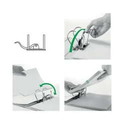 Leitz 180° Active Cozy - Classeur à levier - Dos 80 mm - A4 - gris