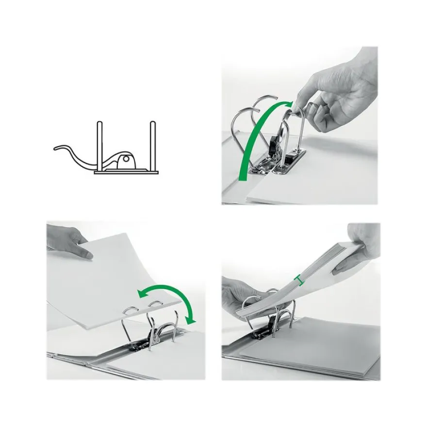 Leitz 180° Active Cozy - Classeur à levier - Dos 50 mm - A4 - bleu