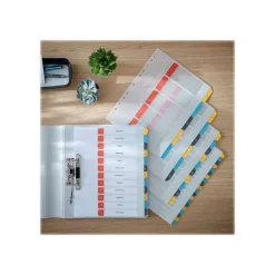 Leitz Cosy - Intercalaire 20 positions - couleurs assorties