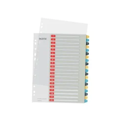 Leitz Cosy - Intercalaire 20 positions - couleurs assorties