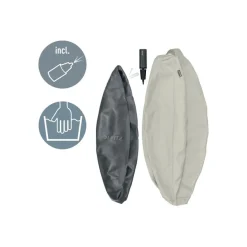 Leitz Ergo - Ballon d'assise ergonomique - Diamètre 65cm - Gris clair
