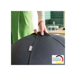 Leitz Ergo - Ballon d'assise ergonomique - Diamètre 65cm - Gris foncé
