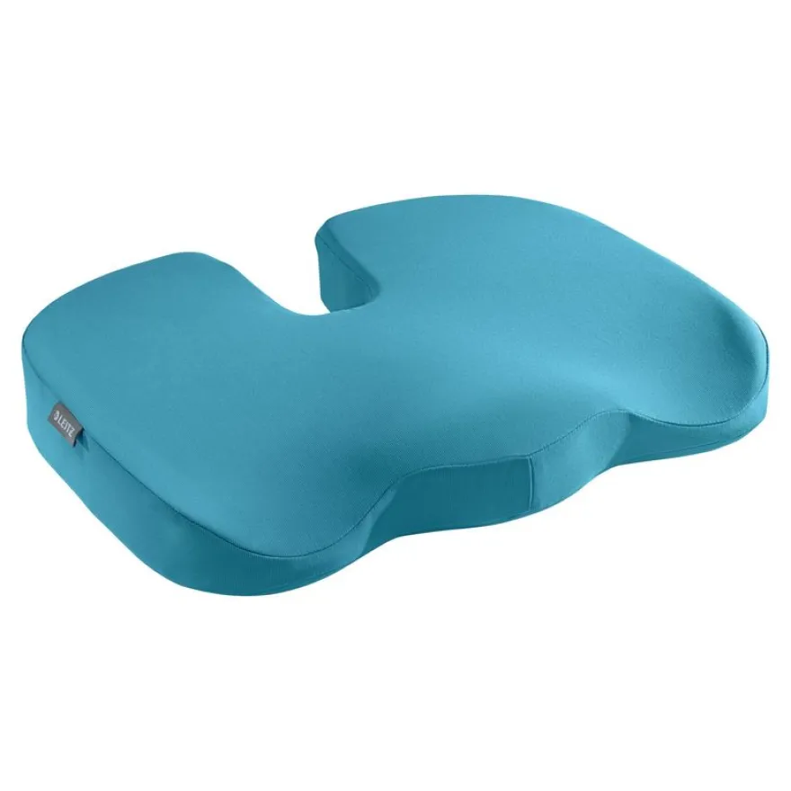 Leitz Ergo - Coussin de siège ergonomique - Soulage la pression et améliore la posture - Bleu