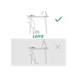 Leitz Ergo - Repose-pieds ergonomique - Gris