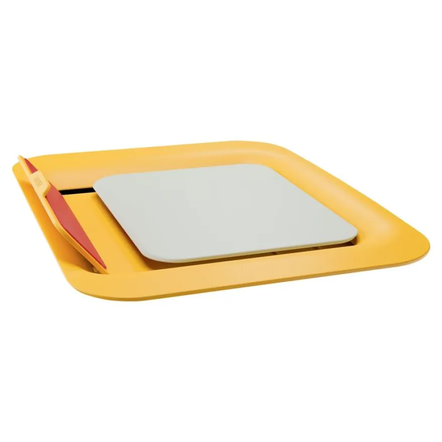 Leitz Ergo – Support pour ordinateur portable jusqu'à 17" – Réglable et ergonomique – Jaune