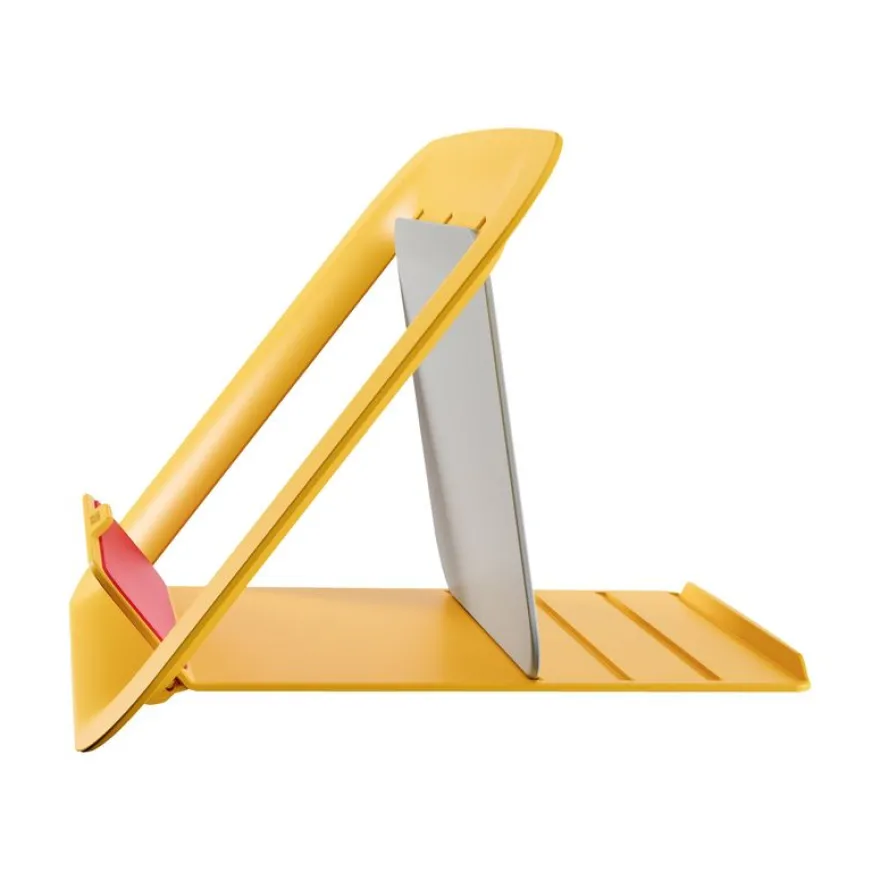 Leitz Ergo – Support pour ordinateur portable jusqu'à 17" – Réglable et ergonomique – Jaune