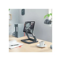 Leitz Ergo - Support pour ordinateur portable - adjustable, multi-angle, aluminum - 13" - 15" - Gris foncé