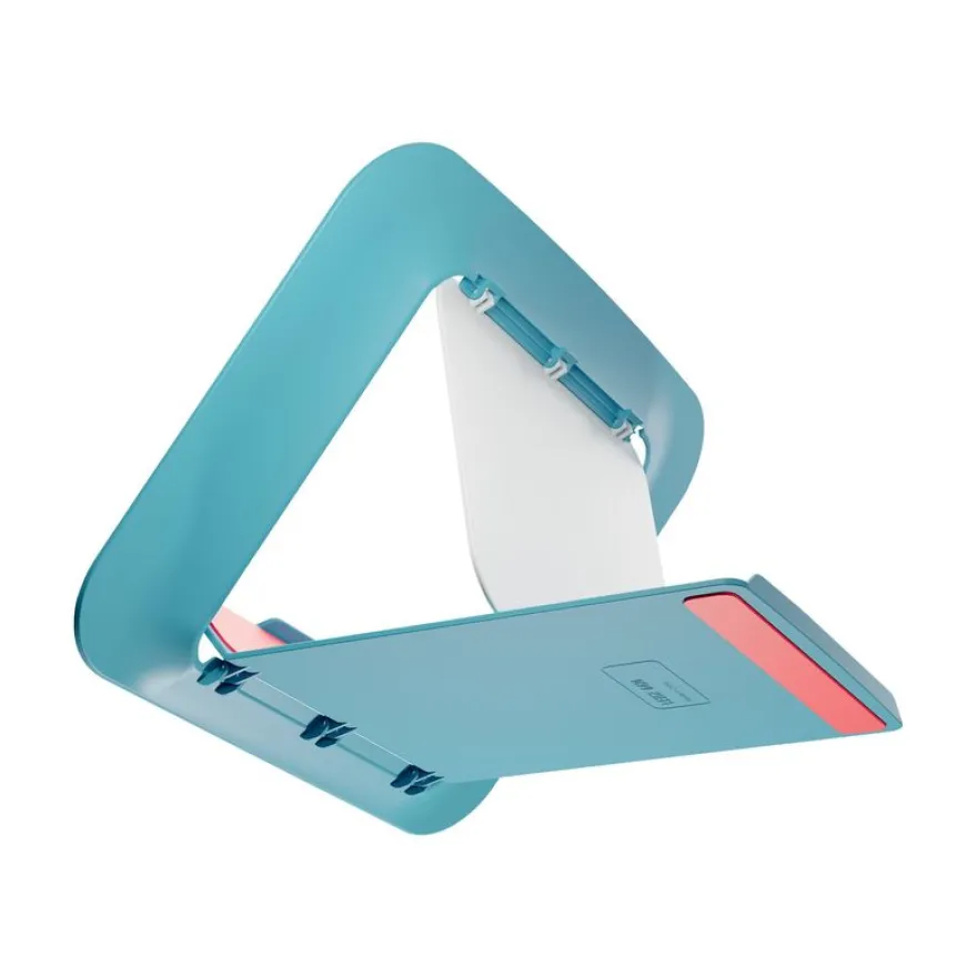 Leitz Ergo – Support pour ordinateur portable jusqu'à 17" – Réglable et ergonomique – Bleu