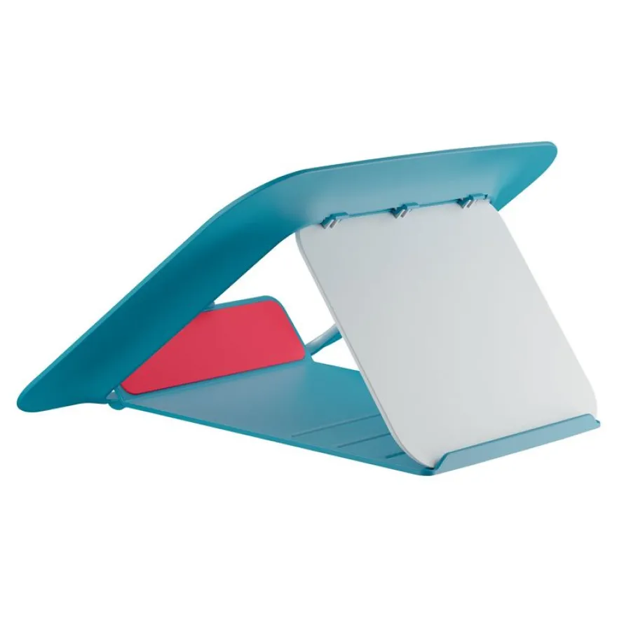 Leitz Ergo – Support pour ordinateur portable jusqu'à 17" – Réglable et ergonomique – Bleu