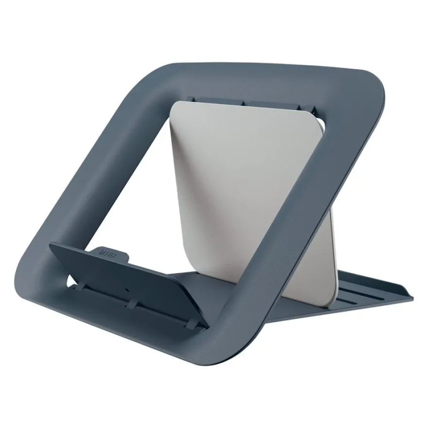 Leitz Ergo – Support pour ordinateur portable jusqu'à 17" – Réglable et ergonomique – Gris