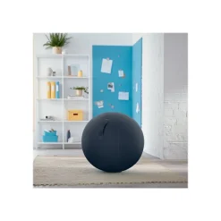 Leitz Ergo Cosy Active - Ballon d'assise ergonomique - améliore la posture - diamètre 65 cm - gris