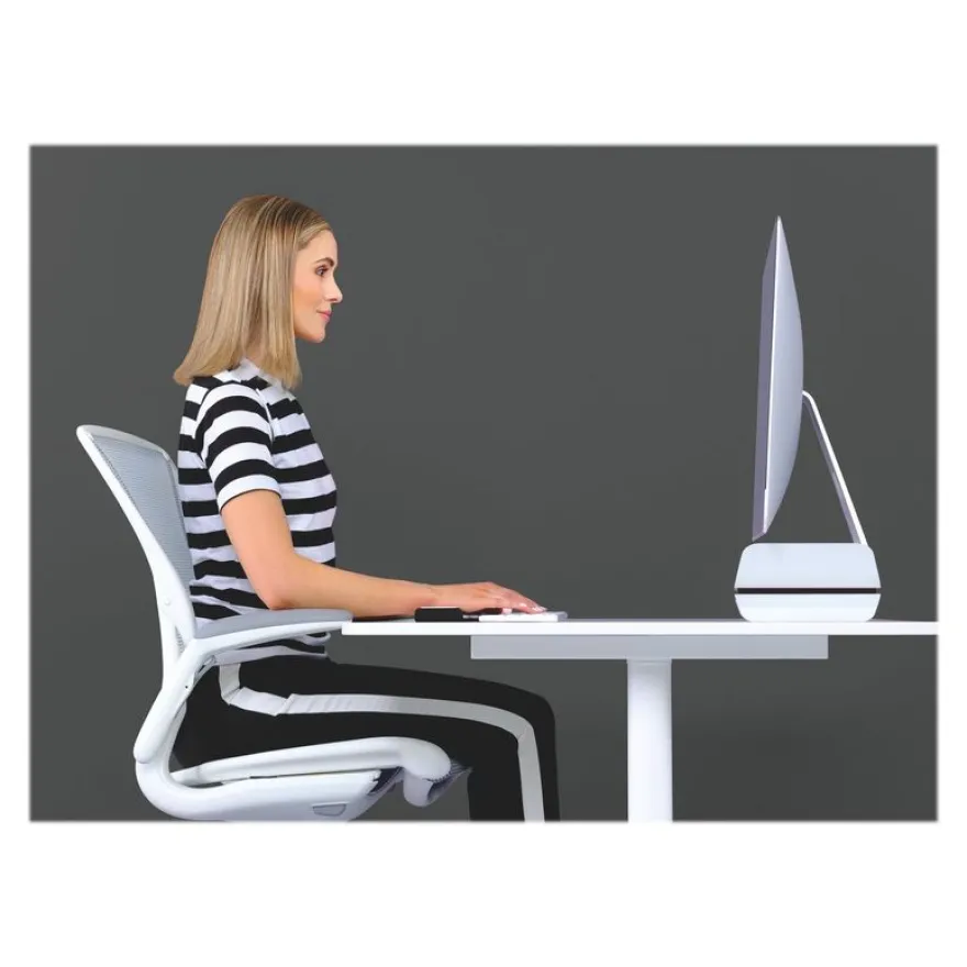 Leitz Ergo WOW - support écran - blanc et noir