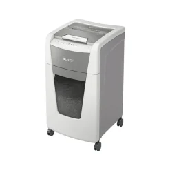 Leitz IQ AutoFeed Office 300 P4 - destructeur de documents coupe croisée - 300 feuilles - Corbeille 60 litres