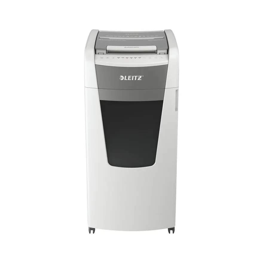 Leitz IQ AutoFeed Office Pro 600 P4 - destructeur de documents coupe croisée - 600 feuilles - Corbeille 110 litres