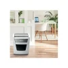 Leitz IQ Autofeed Small Office 50 - Destructeur de documents coupe croisée - 50 feuilles - Corbeille 20 litres