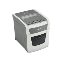 Leitz IQ Autofeed Small Office 50 - Destructeur de documents coupe croisée - 50 feuilles - Corbeille 20 litres