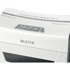 Leitz IQ Protect 6X - destructeur de documents coupe croisée - 6 feuilles - Corbeille 10 litres