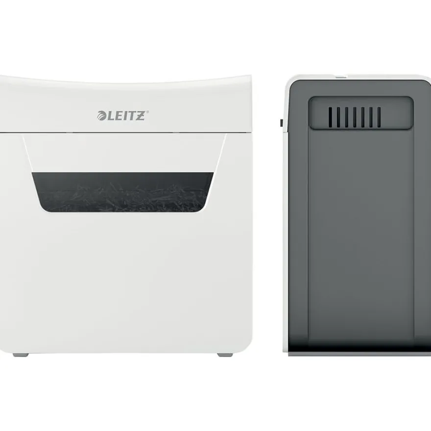 Leitz IQ Protect 6X - destructeur de documents coupe croisée - 6 feuilles - Corbeille 10 litres