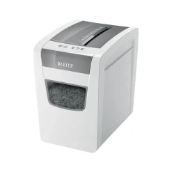 Leitz IQ Slim Home Office P4 - destructeur de documents coupe croisée - 10 feuilles - Corbeille 23 litres