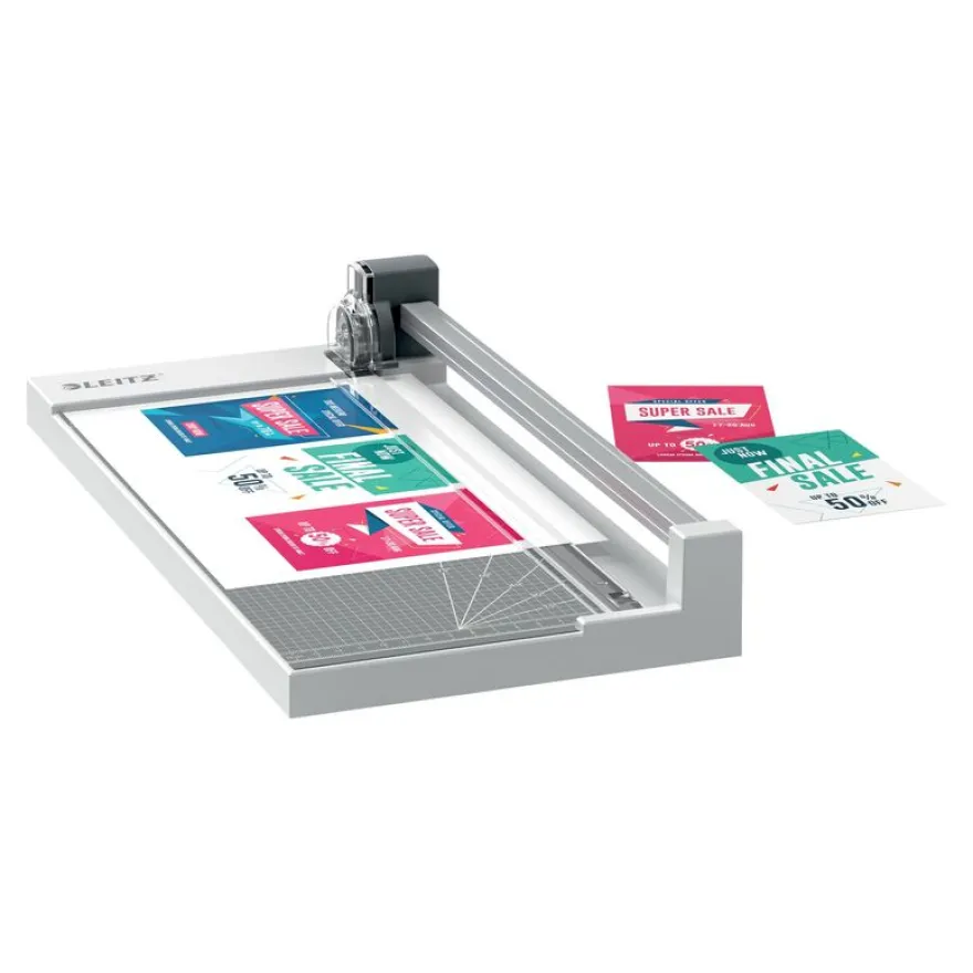 Leitz Precision Home Office A4 - Rogneuse / coupeuse A4 - coupe jusqu'à 10 feuilles
