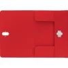 Leitz Recycle - chemise à 3 rabats - A4 - pour 150 feuilles - rouge