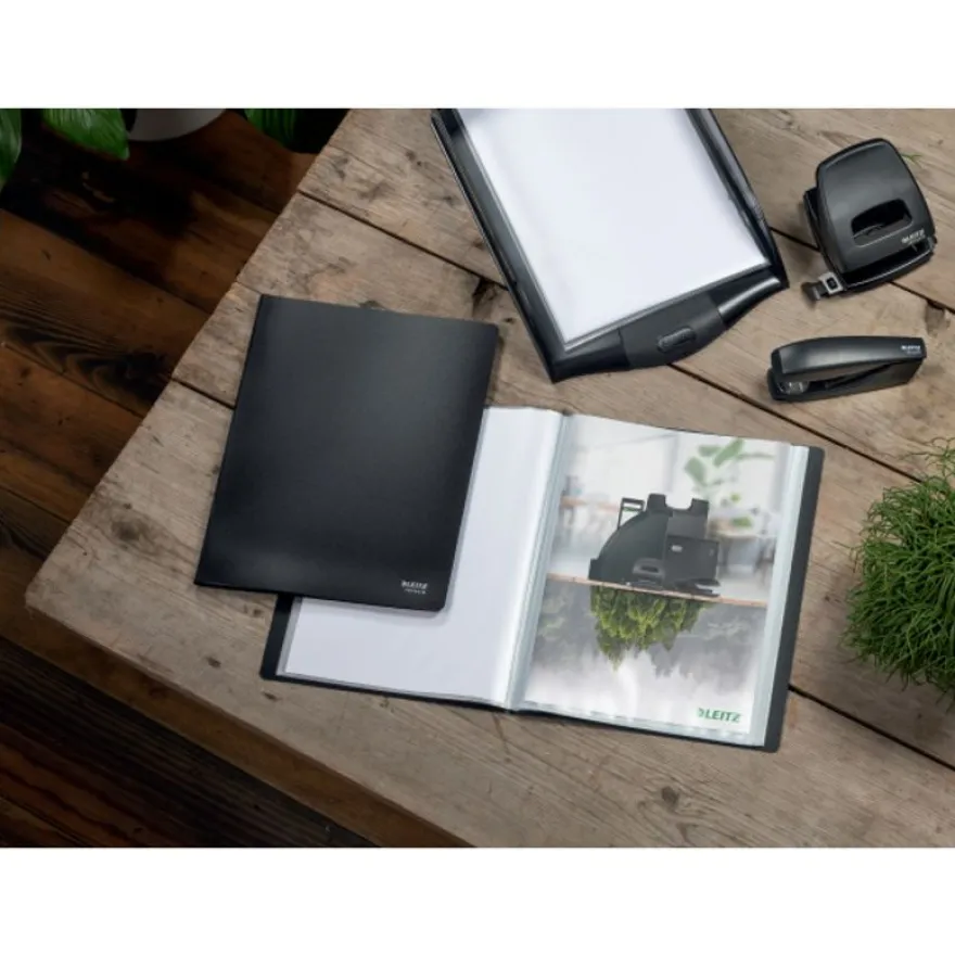 Leitz Re:cycle - Porte vues - 40 vues - A4 - noir