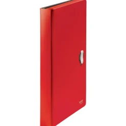 Leitz Recycle - Trieur à soufflet - 5 positions - A4 - pour 250 feuilles - à onglets - rouge