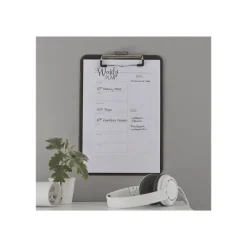 Leitz WOW - Porte-bloc A4 - Capacité 75 feuilles - noir