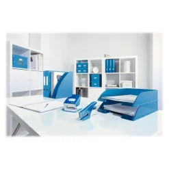 Leitz WOW pince agrafeuse - 15 feuilles - bleu métallique