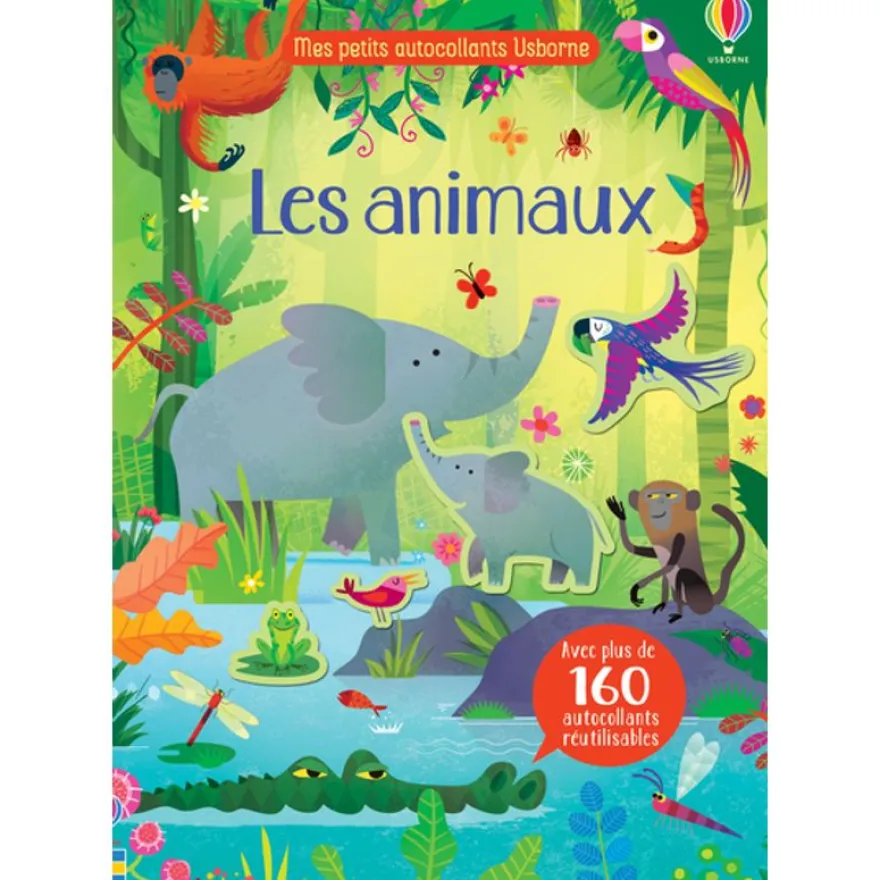 Les animaux - Mes petits autocollants Usborne