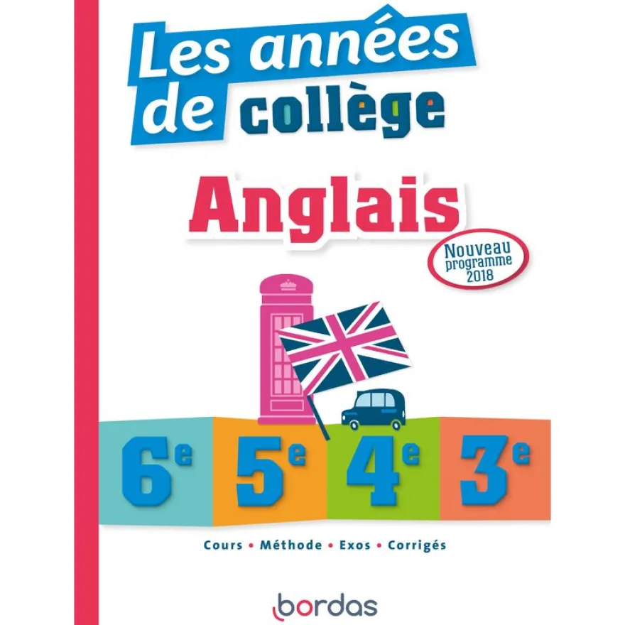 Les années de collège - Anglais