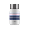 Les Artistes Paris - Boîte à déjeuner isotherme - bleu/blanc/rouge - 700 ml - acier inoxydable