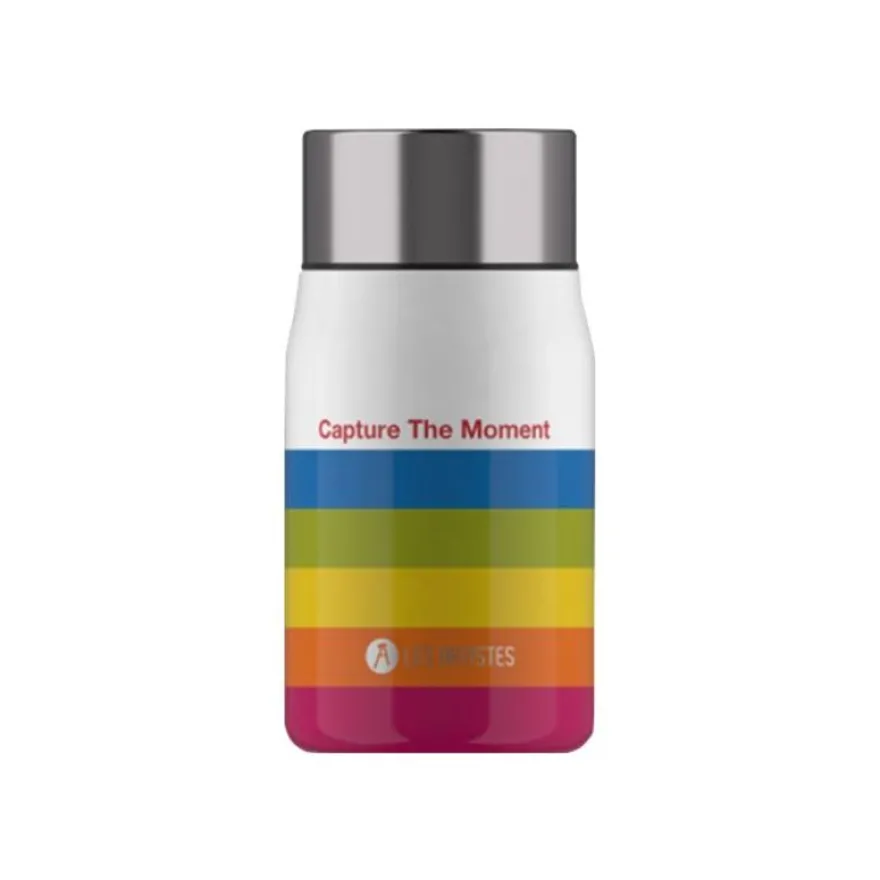 Les Artistes Paris - Boîte à déjeuner isotherme - arc-en-ciel - 700 ml - acier inoxydable