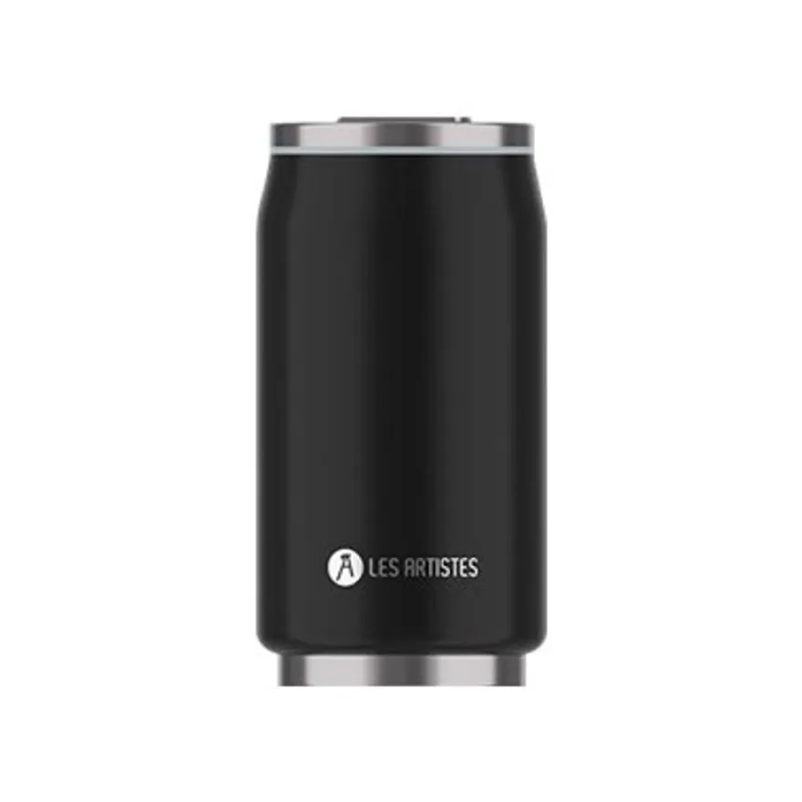 Les Artistes Paris - Canette isotherme - noir - 280 ml - acier inoxydable
