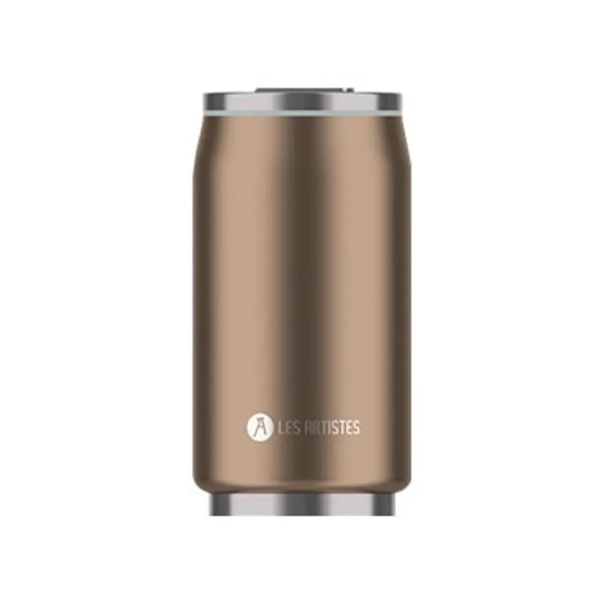 Les Artistes Paris - Canette isotherme - cuivre - 280 ml - acier inoxydable