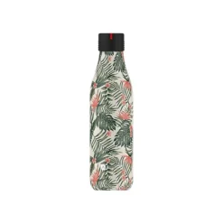 Les Artistes Paris - Gourde Bouteille isotherme 500 ml - Palmiers - acier inoxydable