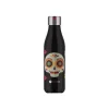 Les Artistes Paris - Gourde Bouteille isotherme 500 ml - Sugar skull - acier inoxydable
