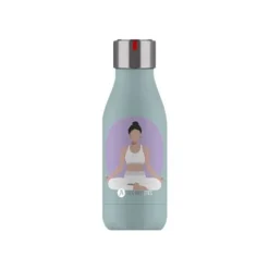 Les Artistes Paris - Gourde Bouteille isotherme 280 ml - Wellness - acier inoxydable