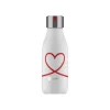 Les Artistes Paris - Gourde Bouteille isotherme 280 ml - Love - acier inoxydable