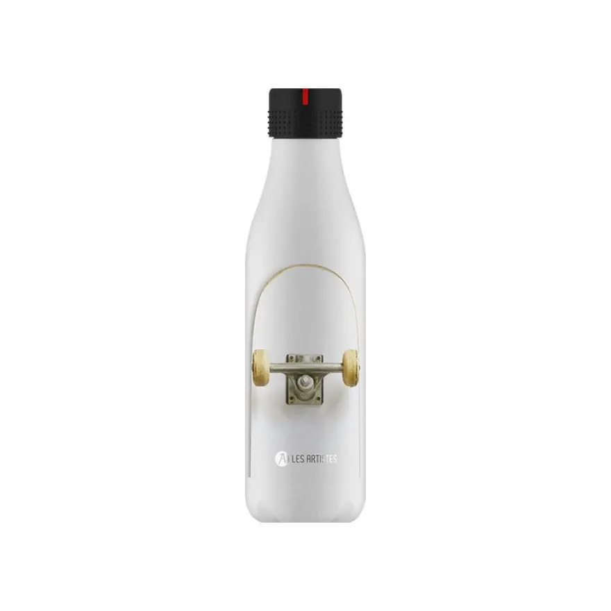 Les Artistes Paris - Gourde Bouteille isotherme 500 ml - Skater - acier inoxydable
