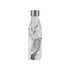 Les Artistes Paris - Gourde Bouteille isotherme 500 ml - marbre - acier inoxydable