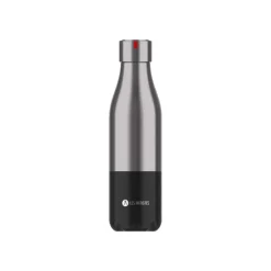 Les Artistes Paris - Gourde Bouteille isotherme 500 ml - inox et noir - acier inoxydable